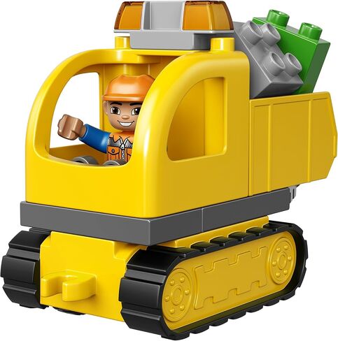 LEGO DUPLO Town Truck & Tracked Excavator 10812 Dump Truck and Excavator Kids Construction Toy with DUPLO Construction Worker Figures in Saudi Arabia