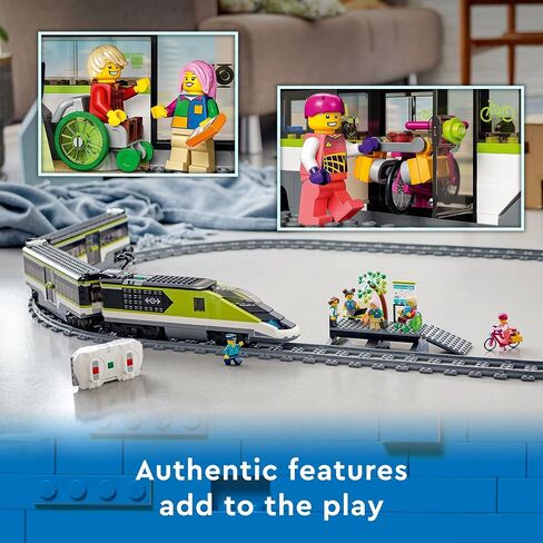 LEGO City Express Passenger Train 60337 Building Toy Set with Powered Up Technology for Boys, Girls, and Kids Ages 7+ (764 Pieces) in Kuwait
