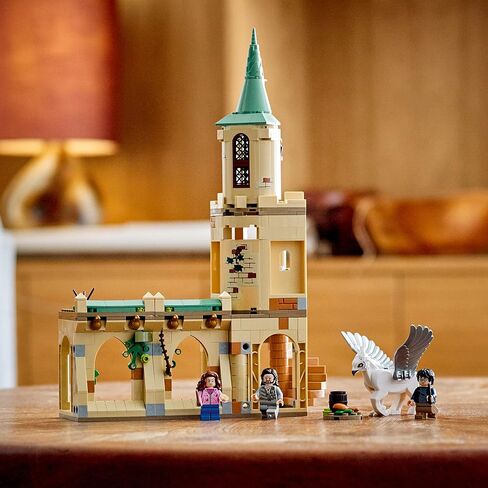 LEGO Harry Potter Hogwarts Courtyard: Sirius’s Rescue 76401 Building Toy Set from Prisoner of Azkaban Movie Featuring Hermione Granger and Sirius Black for Kids, Girls, and Boys Ages 8+ (345 Pieces) in Saudi Arabia