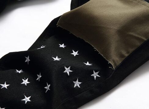 ABSECAI Men's Ripped Jeans Slim Fit Skinny Stretch Jeans Pant in Kuwait