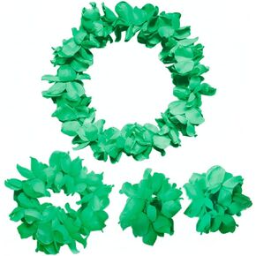 مجموعة عصابة رأس من CISMARK Hawaiian Luau Flower Leis Jumbo in Kuwait