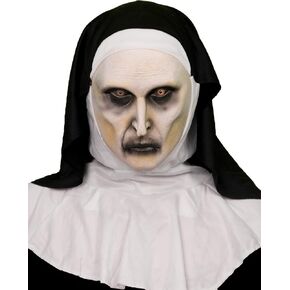 ألعاب cheallthion قناع راهبة الهالوين المخيف من اللاتكس للهالوين قناع راهبة كامل الرأس كوسبلاي دعائم حفلات الهالوين in Kuwait