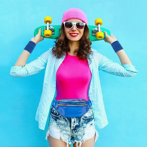 ONUPGO تدفئة الساق للنساء 80s ازياء اكسسوارات المجسم حزمة مراوح متماسكة النيون تدفئة الساق عقال الأساور in Kuwait