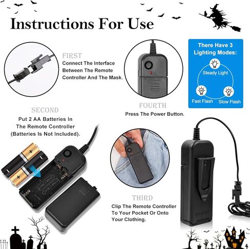 قناع اليقطين، قناع الهالوين المخيف مع النيون مناسب للأطفال البالغين، قناع مضيء للحفلات التنكرية للمهرجانات in Kuwait