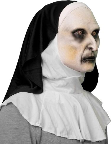 ألعاب cheallthion قناع راهبة الهالوين المخيف من اللاتكس للهالوين قناع راهبة كامل الرأس كوسبلاي دعائم حفلات الهالوين in Kuwait