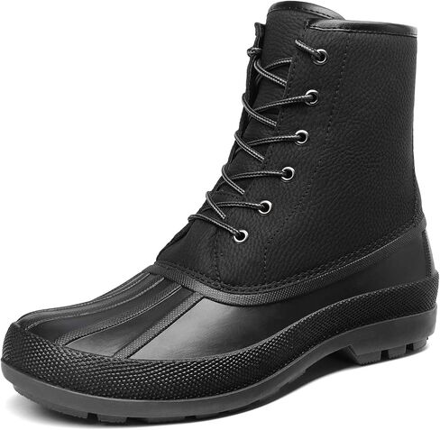 NORTIV 8 Men's Winter Snow Boots - Classic Duck Boots Waterproof Insulated Slip Resistant Work Lightweight Hiking Boot in Saudi Arabia