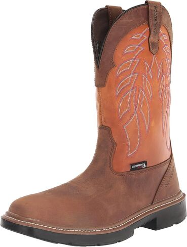 حذاء Wolverine Rancher DuraShocks CarbonMax Wellington Western Boot للرجال in Kuwait