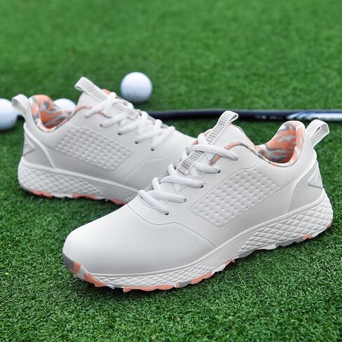 ULTIANT Women Golf Shoes Spikeless Waterproof Golf Sport Sneakers Size5-10 in Saudi Arabia