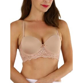 ToBeInStyle Women's Shaping Floral Lace Boned Bustier in Saudi Arabia