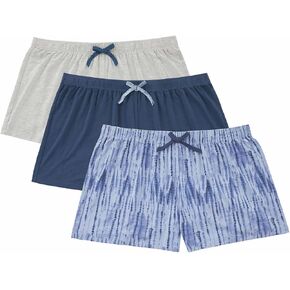 JANE & BLEECKER Womens 3 Pack Sleep Short in Saudi Arabia
