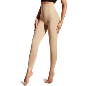 Takusun Women's Shapewear Leggings High Waist Footless Tights Tummy Control Butt Lift Thigh Slimmer Compression Pants