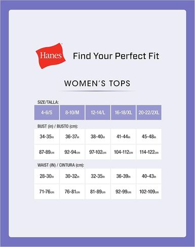 Hanes Undershirt, Ribbed Value Pack, Comfortable 100% Cotton Tank Tops for Women, 6-Pack in Saudi Arabia