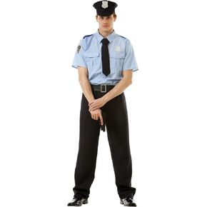 زي الهالوين للرجال من Good Cop - الزي الكلاسيكي لضابط الشرطة 911 in Kuwait