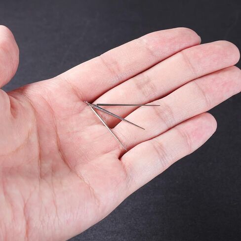 ZS 2Pcs G23 Titanium Insertion Pin Taper for Nose Ear Navel Lip Threadless Piercings Jewelry Kit, 18/16/14G Push in Body Piercing Stretching Kit Assistant Tool in Saudi Arabia