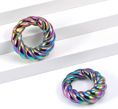 PUNKYOUTH Ear Hanger Weights For Stretched Ear Gauges 0g 00g Stainless Steel Ear Heavy Dangle For Women Plugs Tunnels Piercing Kit in Saudi Arabia