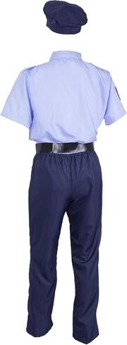 Good Cop Mens Halloween Costume - 911 Police Officer Classic Uniform in Saudi Arabia