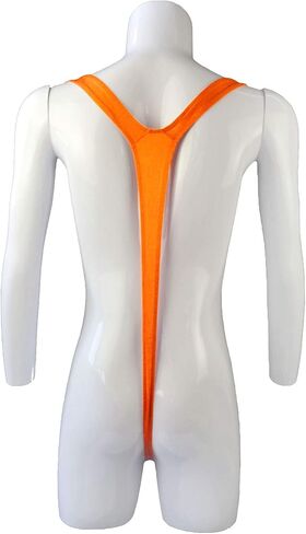 Extlps Mankini Swimsuit Men's Borat Style Y Sling Stretch Sexy Underwear Suspender Bodysuit Strap Thongs in Saudi Arabia