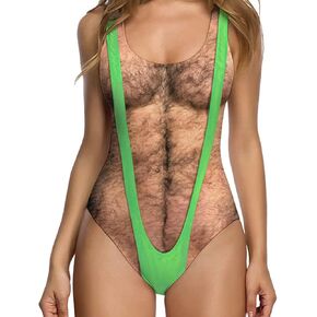 uideazone المرأة مثير عالية قطع قطعة واحدة ملابس السباحة مضحك ثوب السباحة Monokini ملابس السباحة in Kuwait