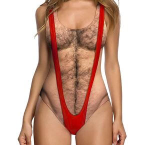 uideazone المرأة مثير عالية قطع قطعة واحدة ملابس السباحة مضحك ثوب السباحة Monokini ملابس السباحة in Kuwait