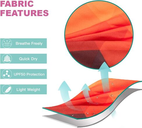 شورت سباحة نسائي من SURF CUZ - شورت سباحة نسائي من القماش سريع الجفاف للشاطئ أو السباحة in Kuwait