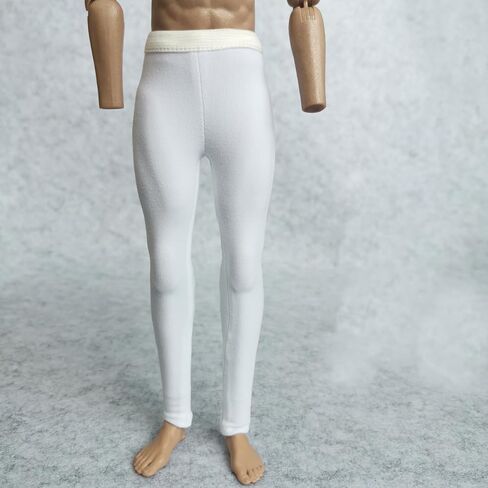 SSbeauty M 1/6 Custom Scale Man Tight Pantyhose Leggings Pants Trunks for 12" Male Action Figure Doll Clothes (Short Black) in Saudi Arabia