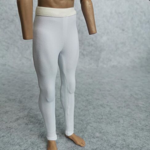 SSbeauty M 1/6 Custom Scale Man Tight Pantyhose Leggings Pants Trunks for 12" Male Action Figure Doll Clothes (Short Black) in Saudi Arabia
