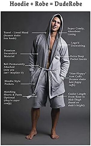 شورت رياضي DudeRobe للرجال | كما رأينا في Shark Tank!، أقصى درجات الراحة والأناقة لملابس النوم الرجالية in Kuwait