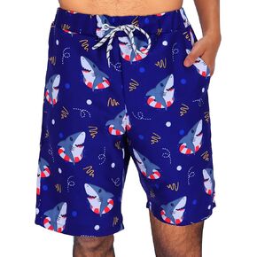 KYKU Swimming Trunks Men Swim Shorts Swimwear Beachwear Board Shorts with Pocket in Kuwait