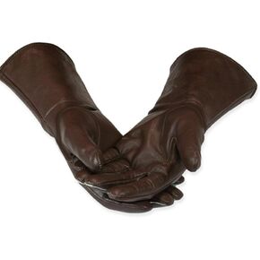 SI MEN'S MEDIEVAL RENAISSANCE COSPLAY SWORDSMAN STEAMPUNK UNLINED LEATHER GLOVES GAUNTLETS