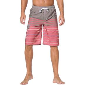 unitop Men's Swim Trunks Classic Lightweight Board Shorts with Lining in Kuwait