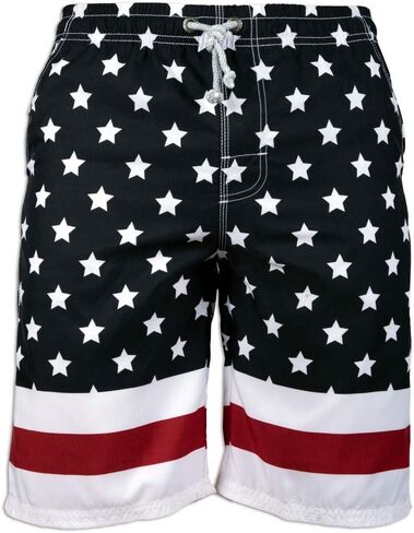 PREFER TO LIFE Men's Board Shorts, Quick Dry Swimwear Beach Holiday Party Bermuda Swim Big Pants … in Kuwait