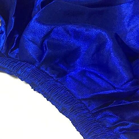 BACKGARDEN Girls Stretched Flowy Satin Long Skirt for Princess Costume Dress up Halloween Flamenco Dance Performance in Kuwait