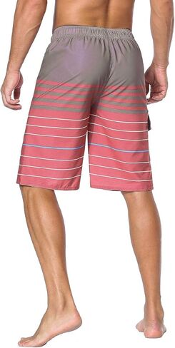 unitop Men's Swim Trunks Classic Lightweight Board Shorts with Lining in Kuwait