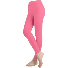جوارب طويلة بدون قدم من الألياف الدقيقة غير الشفافة ذات اللون الصلب للنساء من EMEM Apparel in Kuwait