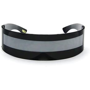 In Touch With Style Futuristic Shield Sunglasses Monoblock Cyclops 100% UV400 in Saudi Arabia