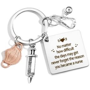FFNMU Nurse Gifts For Women Keychains Nurses Week Gifts Nursing Graduation Gift Nurse Practitioner Gifts