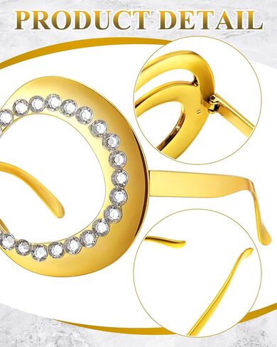 9 Pairs 60th Birthday Glasses Number 60 Crystal Frame Funny Costume Sunglasses Novelty Eyewear Celebration Decoration in Saudi Arabia