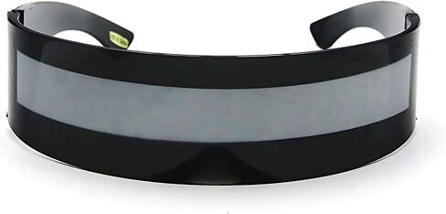 In Touch With Style Futuristic Shield Sunglasses Monoblock Cyclops 100% UV400 in Kuwait