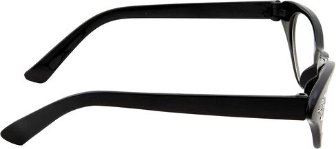 50s Womens Costume Cat Eye Glasses Adult Size with Rhinestone in Saudi Arabia