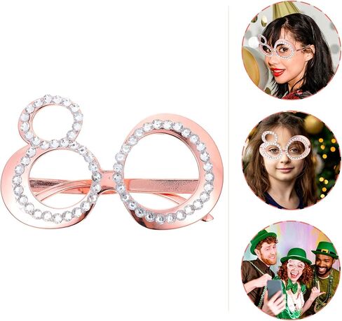 نظارات عيد ميلاد GALPADA زينة عيد الميلاد التسعين، نظارات شمسية مبتكرة ومضحكة in Kuwait
