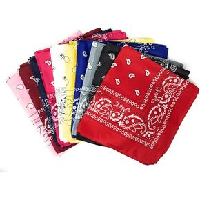 Funiverse Bulk Wholesale Party 50 Pack Neck Bandanas in Kuwait