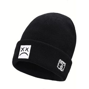 قبعات شتوية دافئة للخريف والشتاء قبعات قطنية مطرزة للرجال والنساء قبعات جمجمة أنيقة دافئة وناعمة in Kuwait