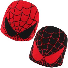 CORIRESHA Unisex y2k Beanie Spider Web Cozy Knitted Hats Warm Fall Winter Caps