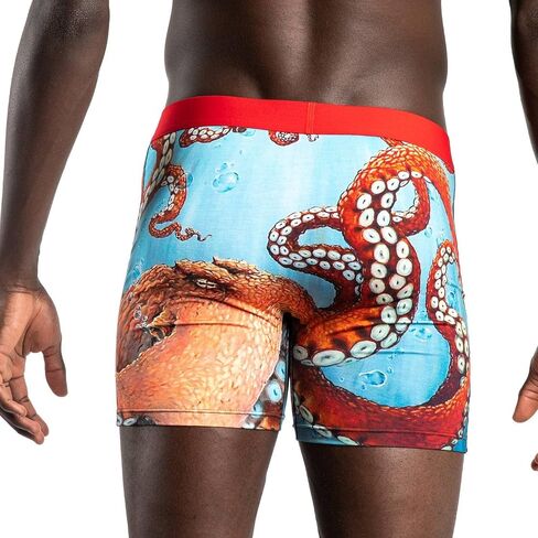 ملابس داخلية قصيرة للرجال من Good Luck Undies على شكل سمكة وحيوانات المحيط in Kuwait