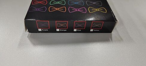 Ainiv Light Up Neckties Bowties Suspenders LED Party Supplies Glow in the Dark Adjustable for Women and Men Parties in Kuwait