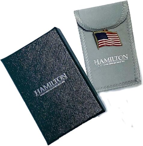 دبوس علم أمريكي الصنع 50 نجوم من هاميلتون للمجوهرات، علم مموج ذو طية طية طية in Kuwait