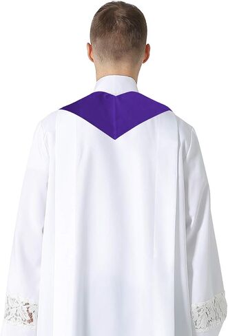 طبقة رجال الدين السادة من IvyRobes للجنسين من الجنسين مقاس 94 بوصة - 4 ألوان متاحة in Kuwait