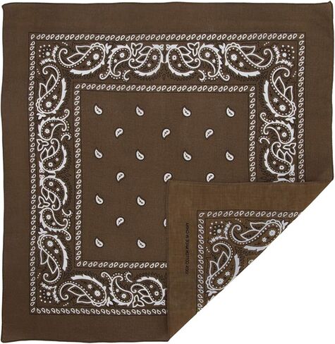 Large 100% Cotton Paisley Bandanas (22 inch x 22 inch) in Kuwait