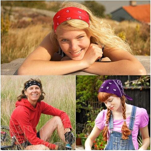 Funiverse Bulk Wholesale Party 50 Pack Neck Bandanas in Kuwait