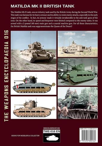 Matilda MK II British Tank (The Weapons Encyclopaedia) in Saudi Arabia